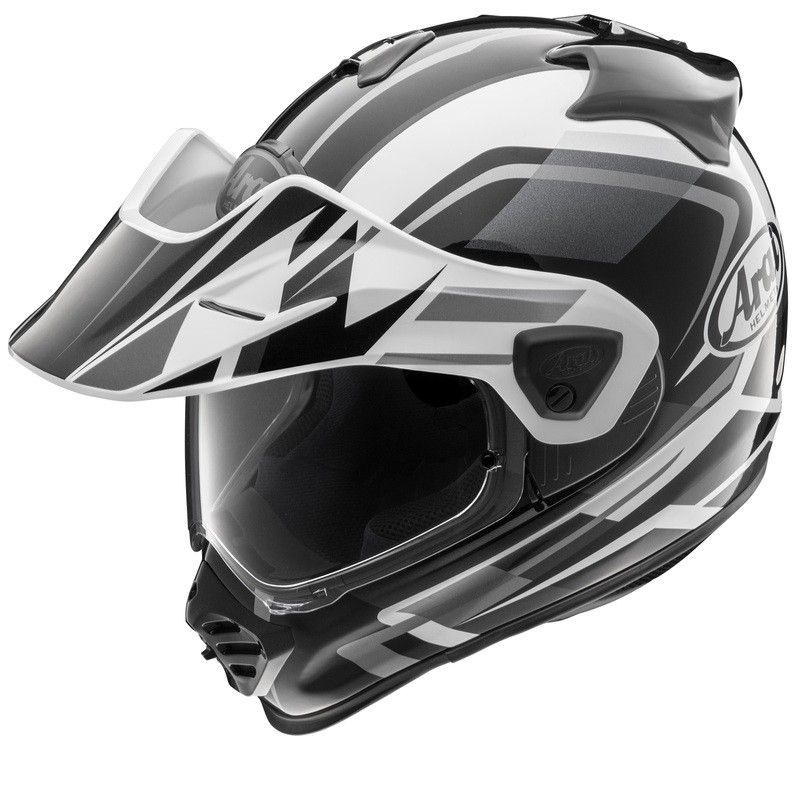 Casco ARAI TOUR-X5 Discovery - blanco - motoscamaralweb.com