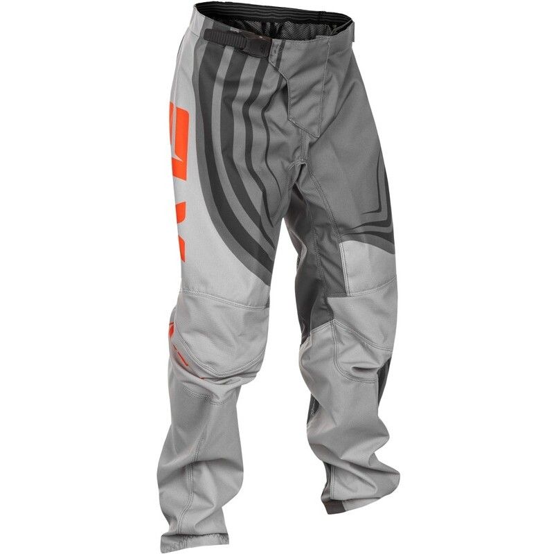 Pantalón infantil FLY RACING F-16 - Gris / Naranja - motoscamaralweb.com