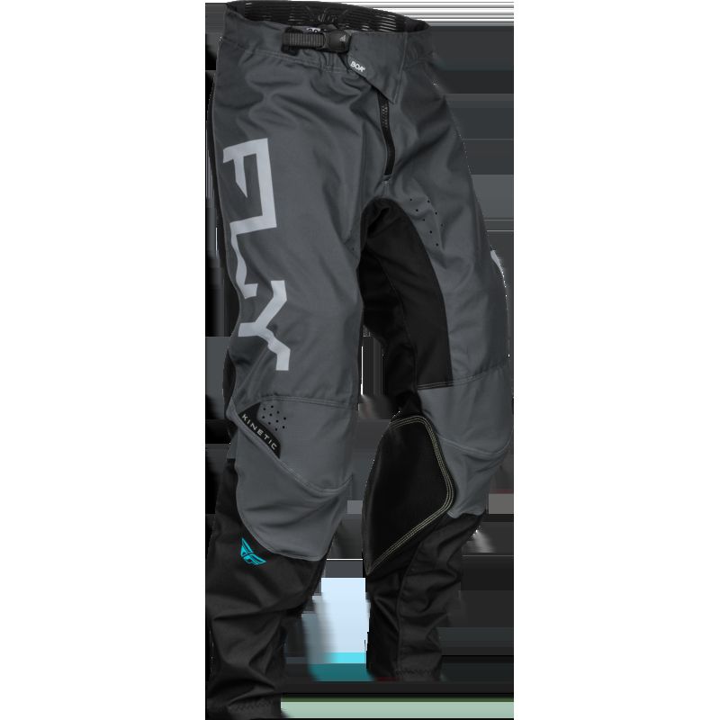 Pantalón FLY RACING Kinetic Reload - Antracita / Negro / Blue Iridium - motoscamaralweb.com