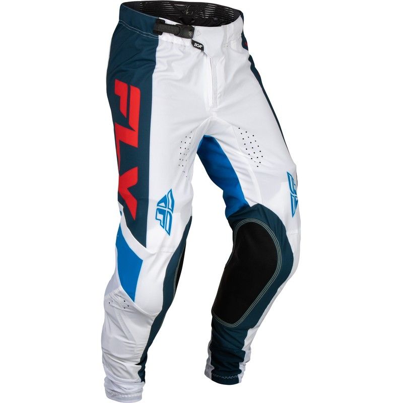 Pantalón FLY RACING Lite - Rojo / Blanco / Navy - motoscamaralweb.com