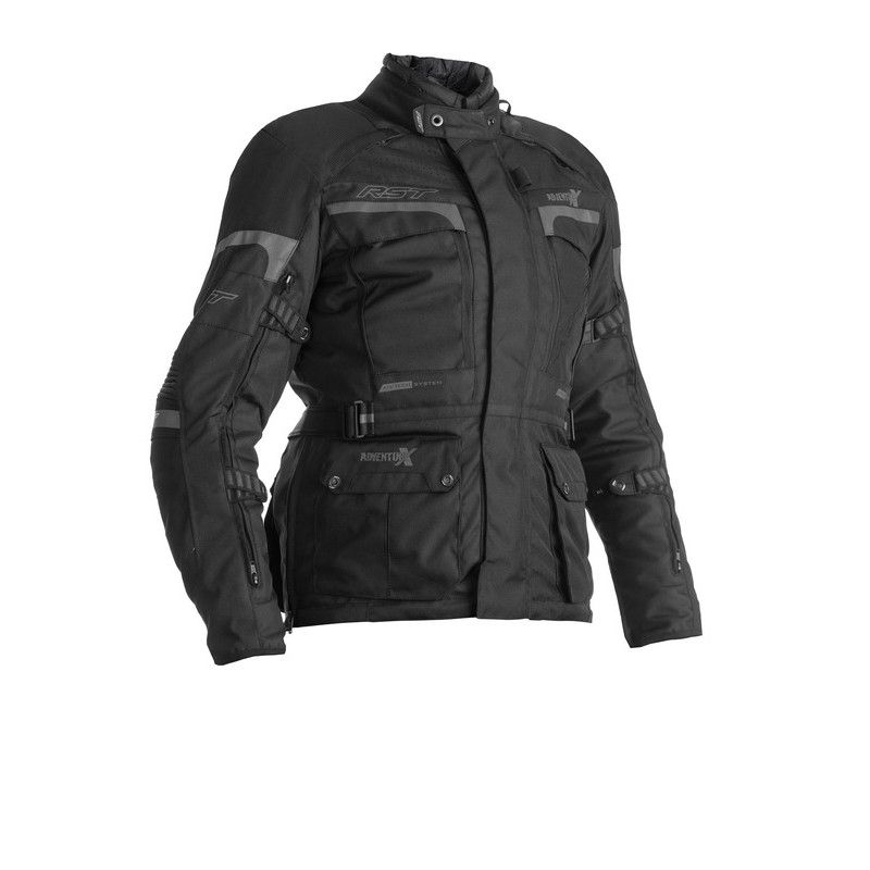 Chaqueta textil RST Adventure-X CE mujer - Negro - motoscamaralweb.com