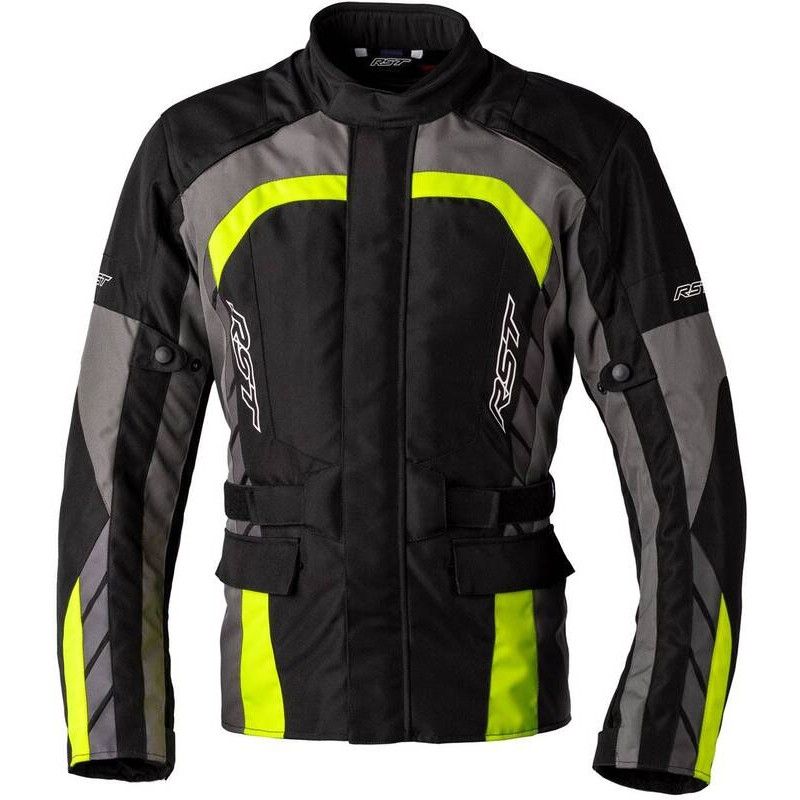 Chaqueta Textil (Hombre) RST ALPHA 5 CE Amarillo Flúor. Talla EU50/S - motoscamaralweb.com