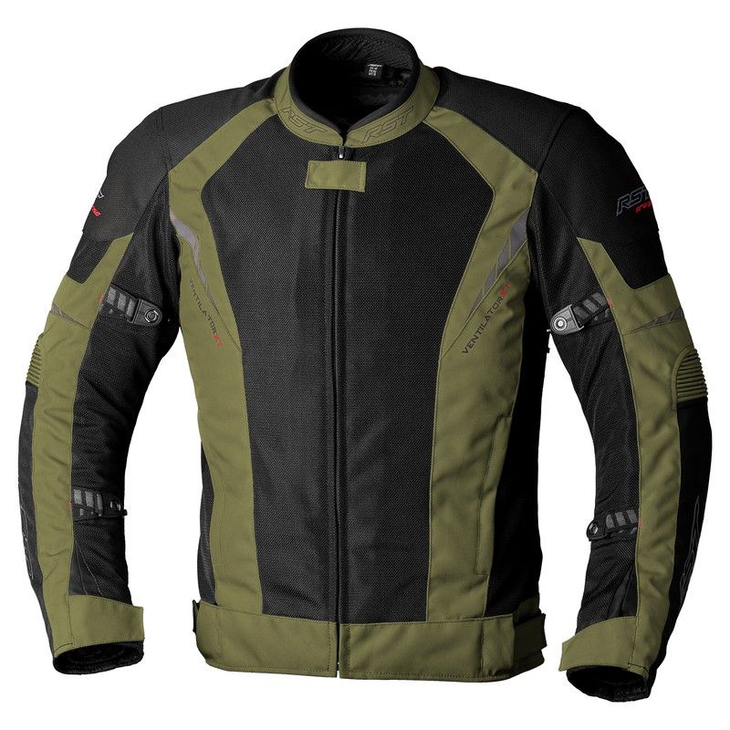 Chaqueta RST Ventilator-XT CE hombre - Verde - motoscamaralweb.com