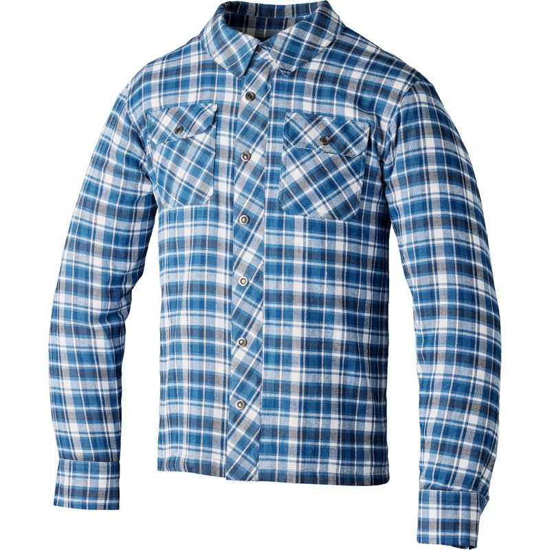 Chaqueta textil reforzada con aramida RST Lumberjack CE hombre - Navy - motoscamaralweb.com