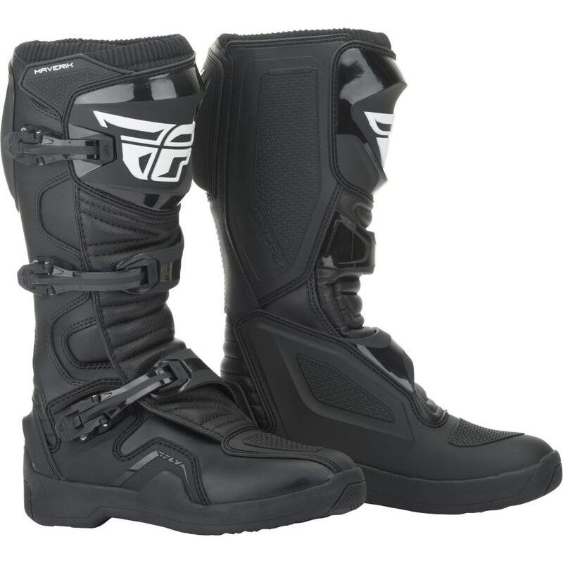 FLY RACING Maverik Boots Black Sz 08 - motoscamaralweb.com