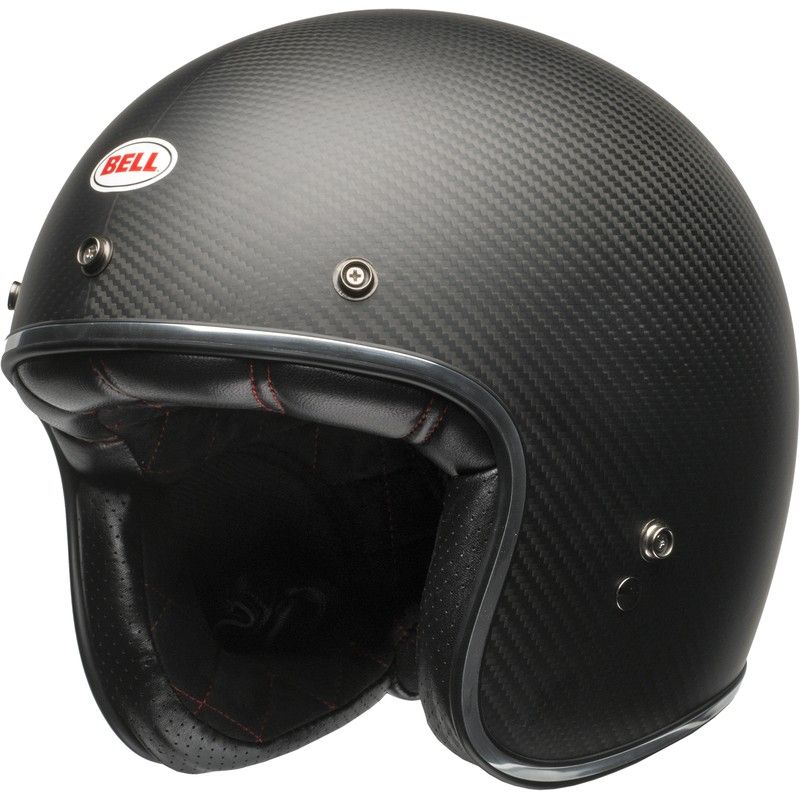 Casco BELL Custom 500 Carbon - Matte Black - motoscamaralweb.com