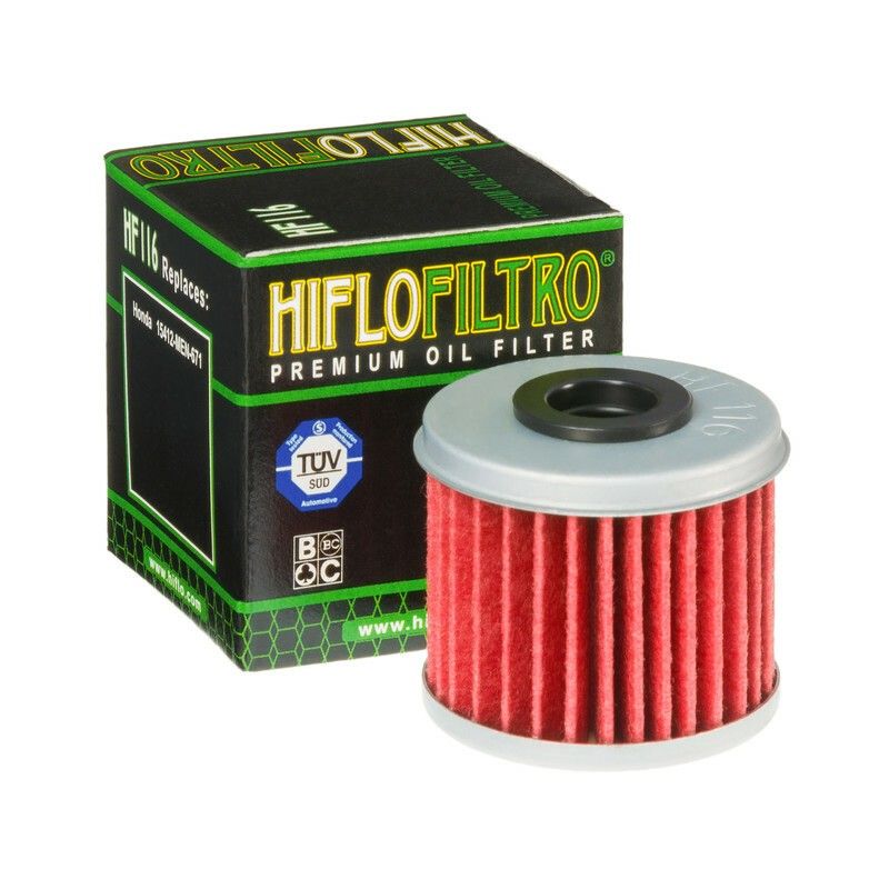 Filtro de aceite HIFLOFILTRO - HF116 - motoscamaralweb.com