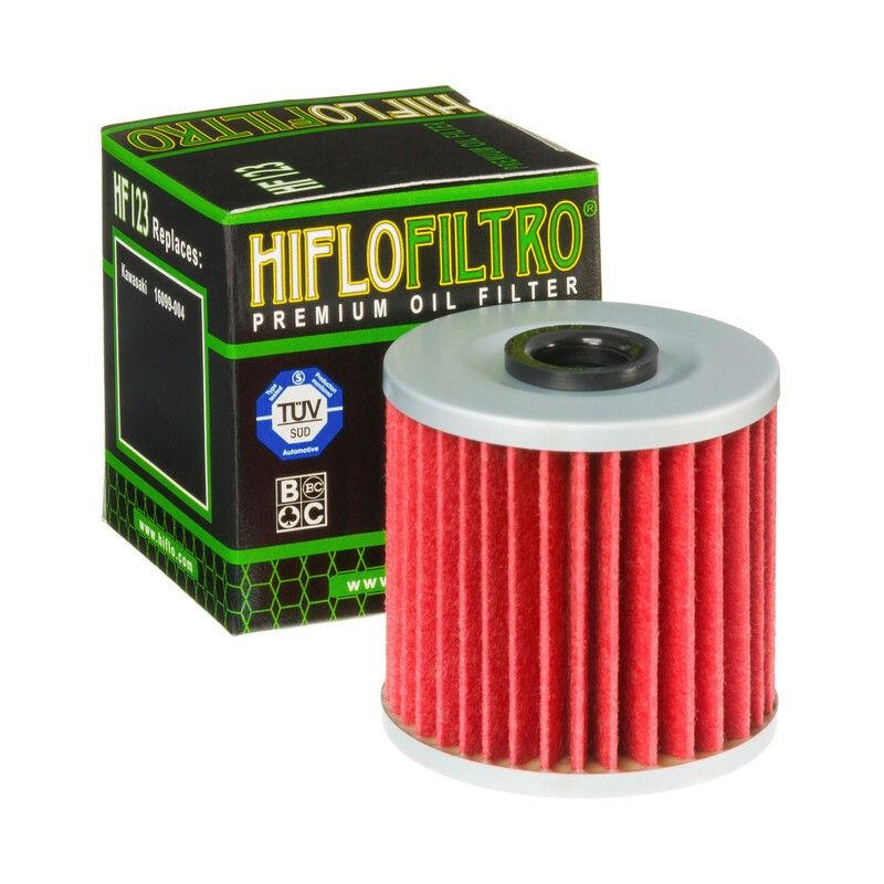 Filtro de aceite HIFLOFILTRO - HF123 - motoscamaralweb.com