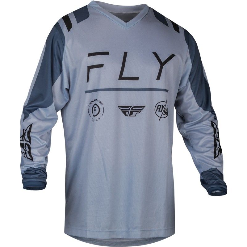 Camiseta FLY RACING F-16 - Artic Grey / Stone - motoscamaralweb.com