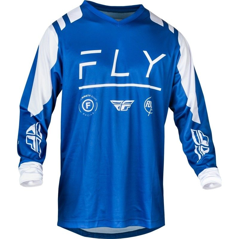 Camiseta FLY RACING F-16 - True Blue / Blanco - motoscamaralweb.com