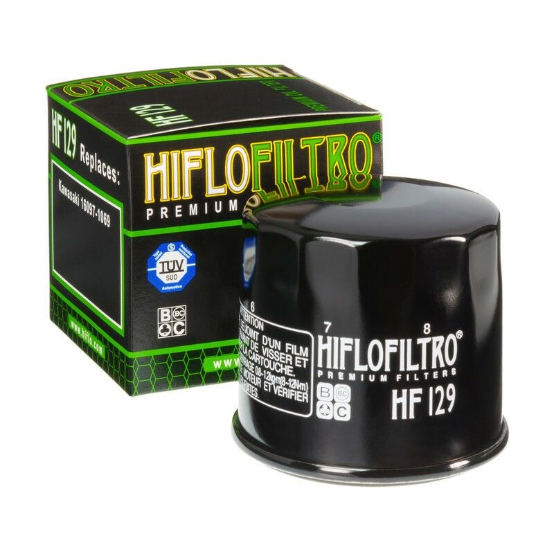Filtro de aceite HIFLOFILTRO - HF129 - motoscamaralweb.com