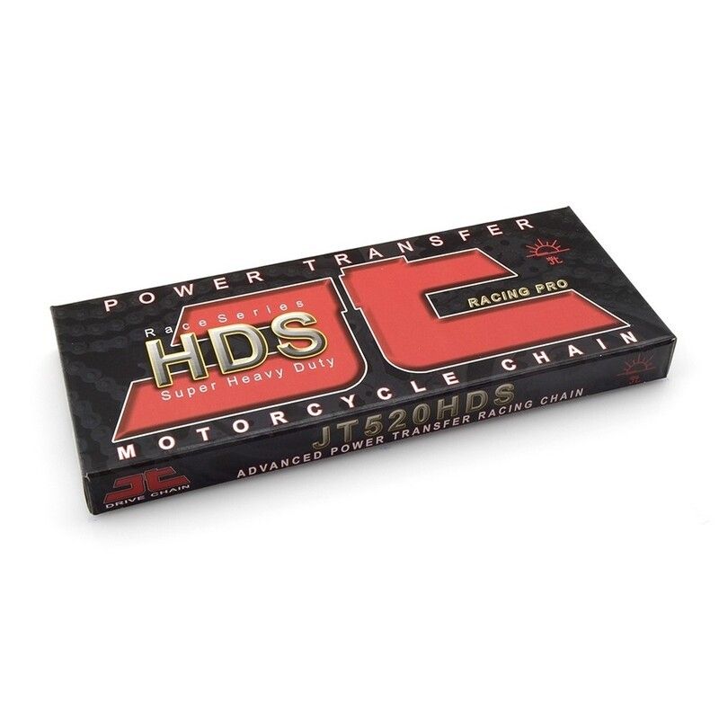 Cadena JT 520HDS con 102 eslabones negro - motoscamaralweb.com