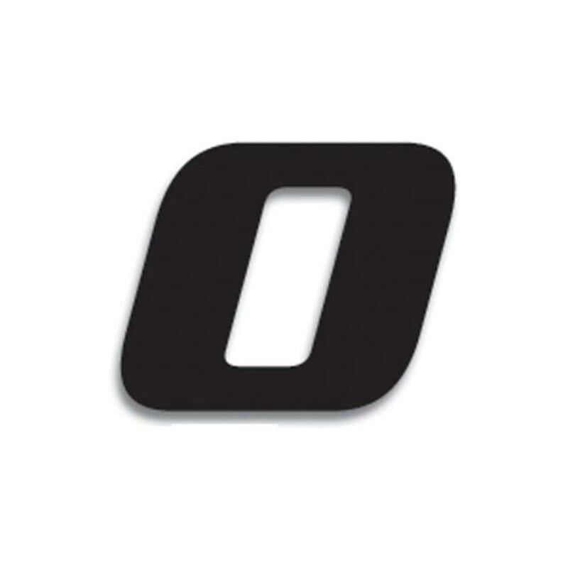 Numeros de carrera negro - Pack de 3 Uds BLACKBIRD PVC 5049/20/0 - motoscamaralweb.com
