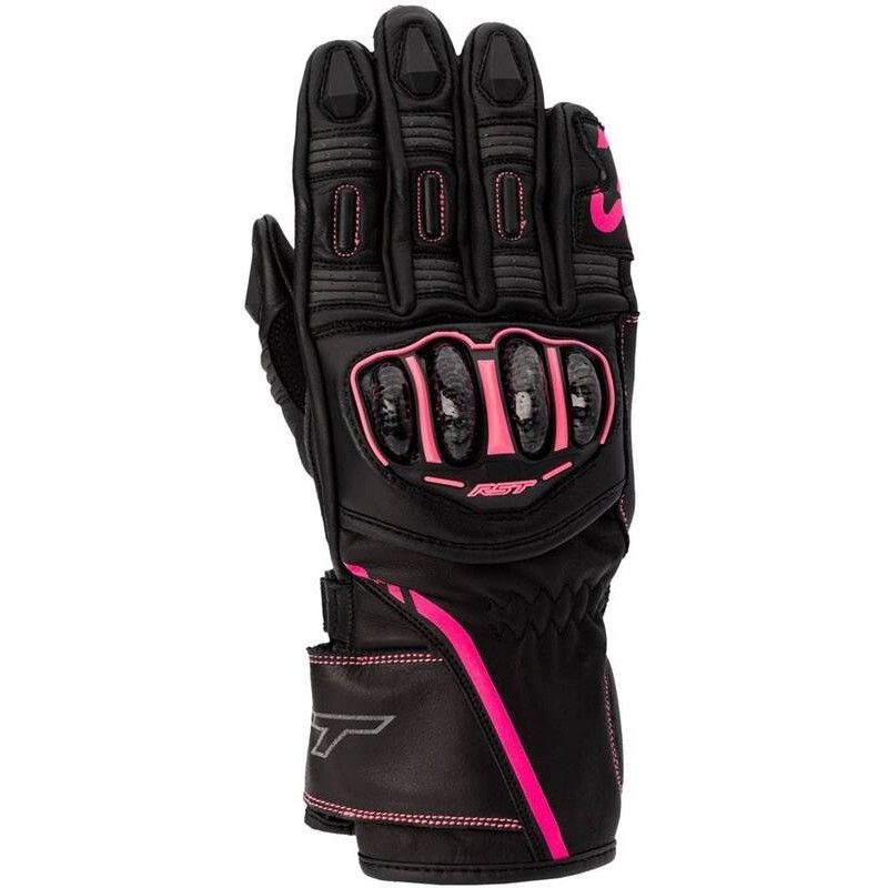 Guantes mujer RST S-1 CE Rosa Flúor - motoscamaralweb.com