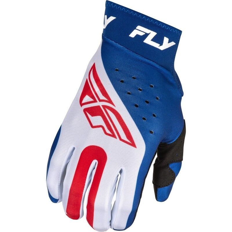 Guantes FLY RACING Pro Lite - Rojo / Blanco / Azul - motoscamaralweb.com