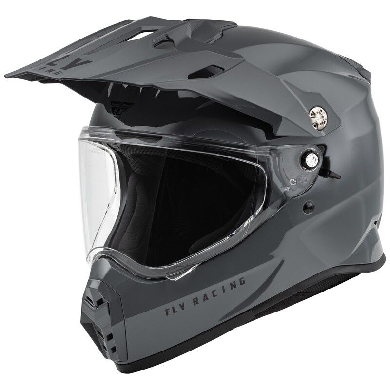 Casco FLY RACING Trekker Solid - Gris - motoscamaralweb.com