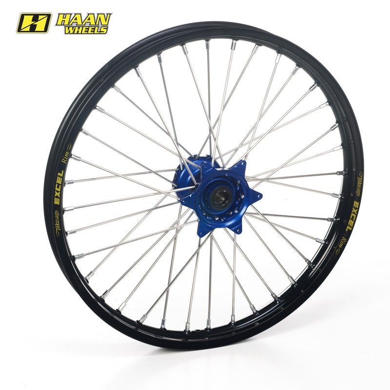 Rueda delantera completa HAAN WHEELS Tubeless - 21x2.15x36T - motoscamaralweb.com