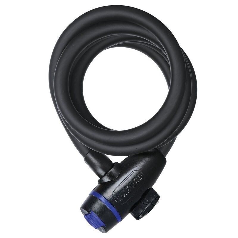 Cable antirrobo OXFORD Cablelock - 12mm x 1800mm - motoscamaralweb.com