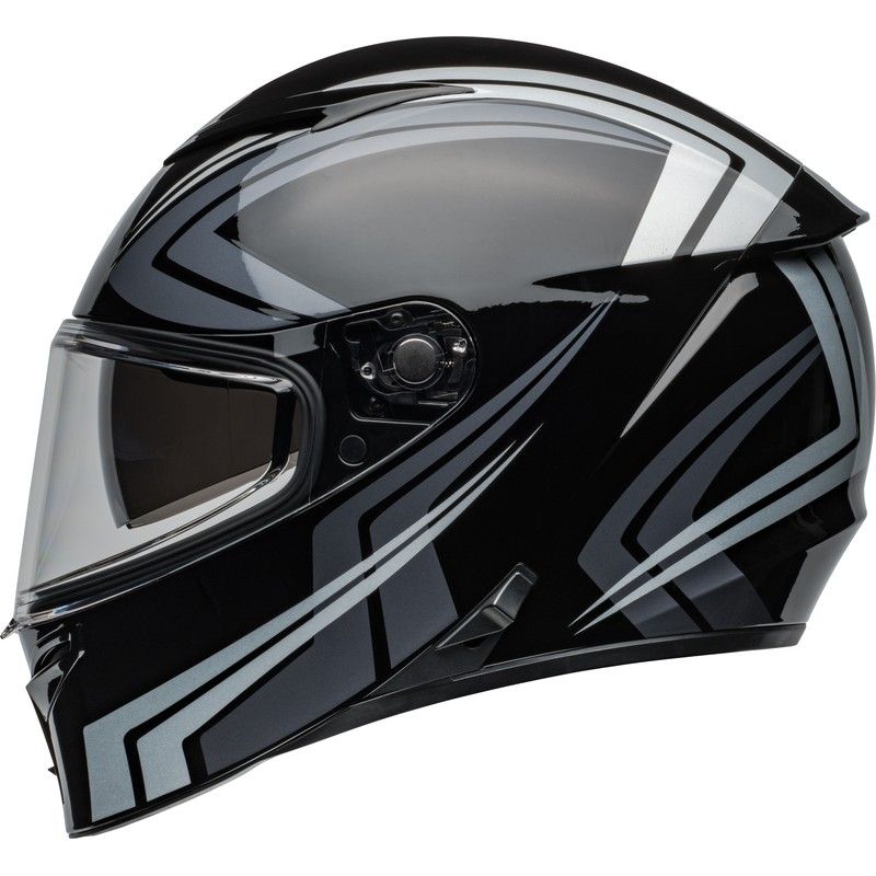 Casco BELL Lithium - Jetstream Gloss Black/Silver - motoscamaralweb.com