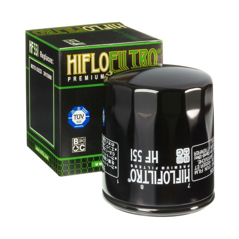 Filtro de aceite HIFLOFILTRO - HF551 - motoscamaralweb.com