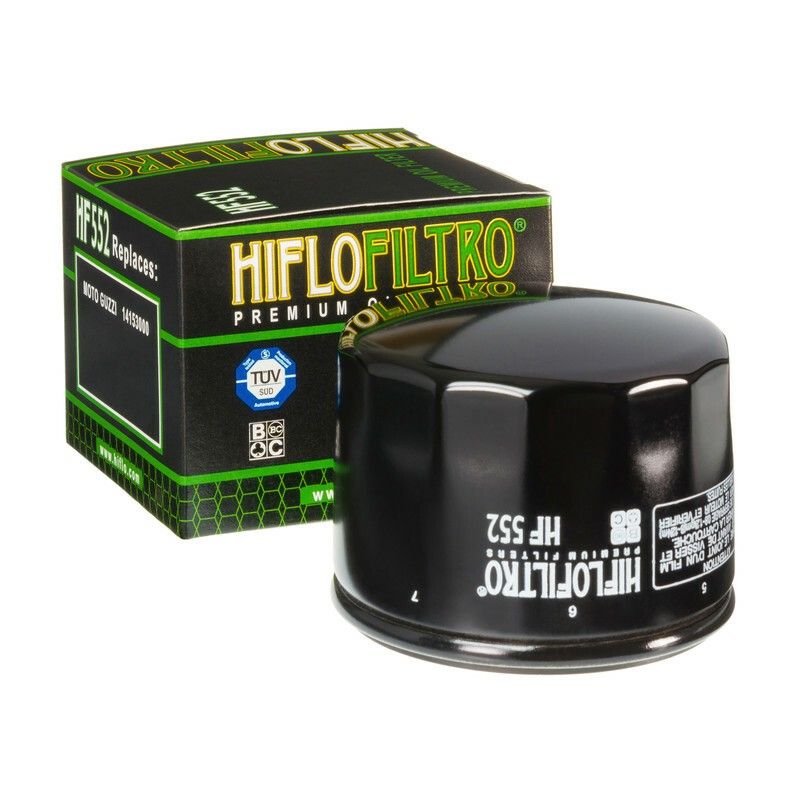 Filtro de aceite HIFLOFILTRO - HF552 - motoscamaralweb.com