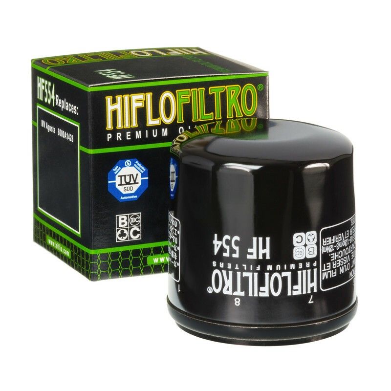 Filtro de aceite HIFLOFILTRO - HF554 - motoscamaralweb.com