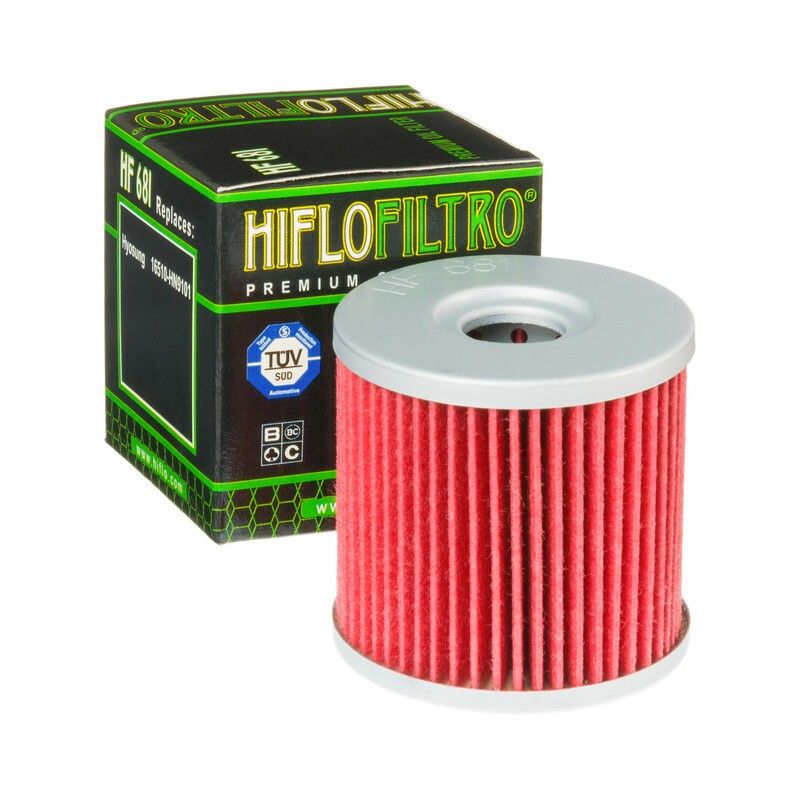 Filtro de aceite HIFLOFILTRO - HF681 - motoscamaralweb.com