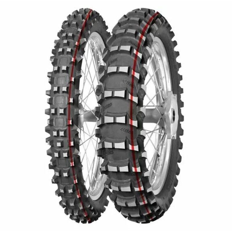 Neumático MITAS TERRA FORCE-MX SAND 110/90-19 NHS 62M TT SAND 2 RED - motoscamaralweb.com
