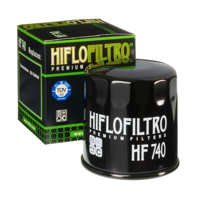 Filtro de aceite HIFLOFILTRO - HF740 - motoscamaralweb.com