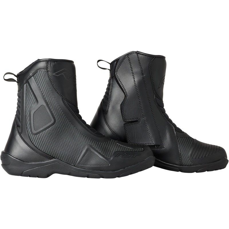 Botas RST Atlas mid impermeable CE hombre - Negro - motoscamaralweb.com