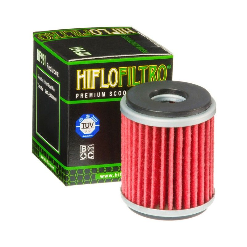 Filtro de aceite HIFLOFILTRO - HF981 - motoscamaralweb.com