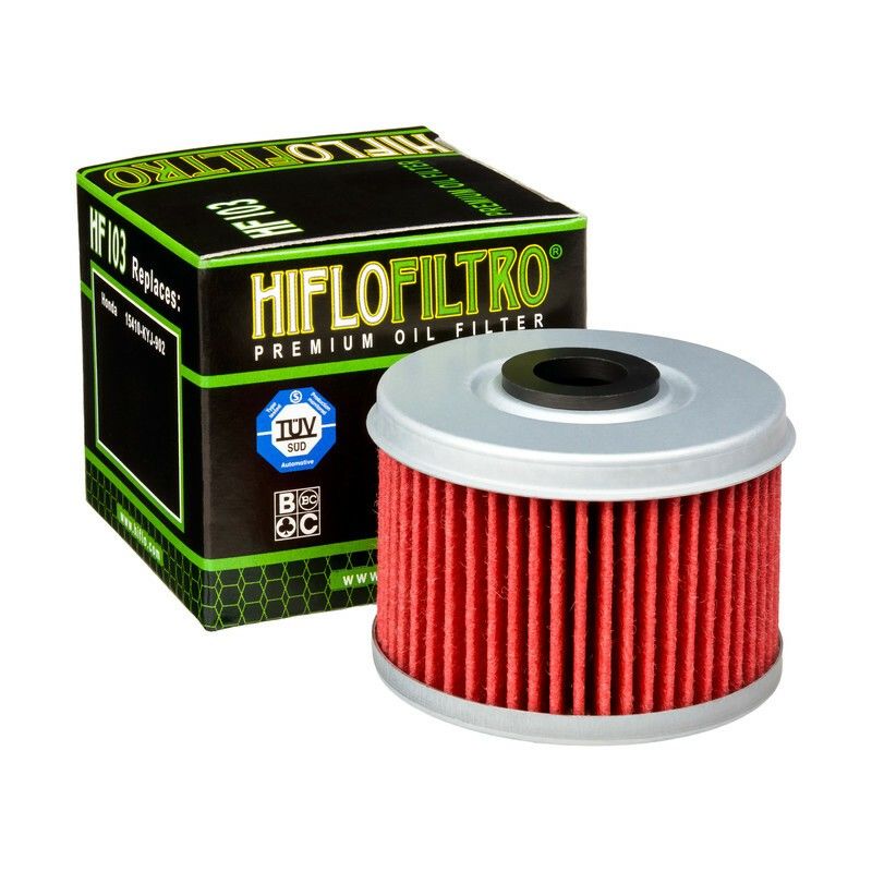 Filtro de aceite HIFLOFILTRO Racing - HF103 - motoscamaralweb.com
