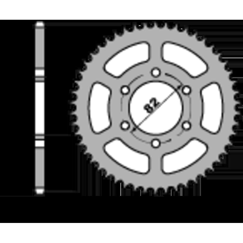 Corona PBR acero estándar 4729 - Paso 428 - motoscamaralweb.com
