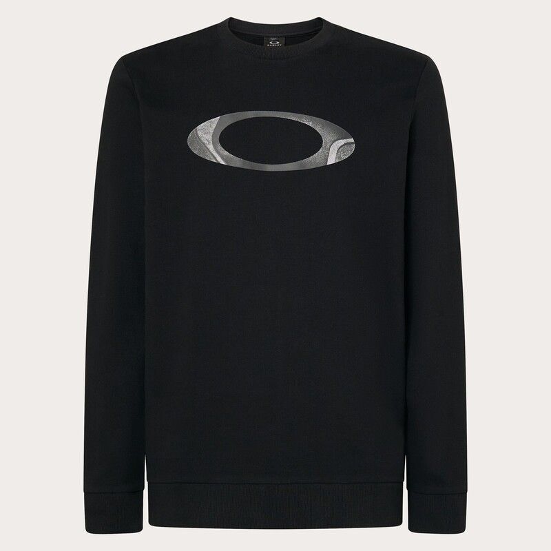 Sudadera OAKLEY New Ellipse Crew - Blackout - motoscamaralweb.com