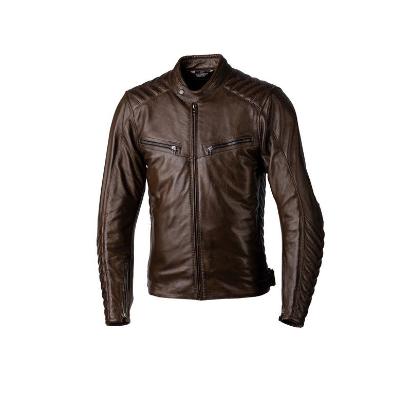 Chaqueta de Piel (Hombre) RST ROADSTER 3 CE Marrón. Talla EU52/M - motoscamaralweb.com