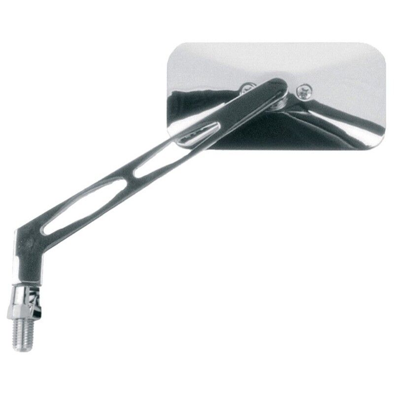 Retrovisor izquierdo universal V PARTS Custom rectangular - motoscamaralweb.com
