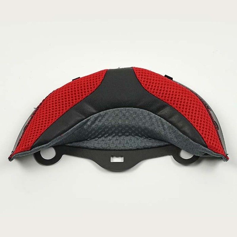 Collarín ARAI (Casco MX-V). Gris/Rojo. Talla XS/S - motoscamaralweb.com