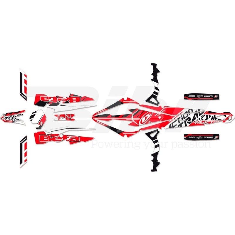Kit Adhesivos Blackbird Traction Beta 2T07E - motoscamaralweb.com