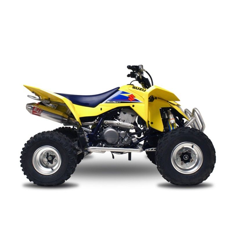 Linea completa escape Yoshimura Signature RS-2. inox. Silencioso aluminio LT-Z400 - motoscamaralweb.com