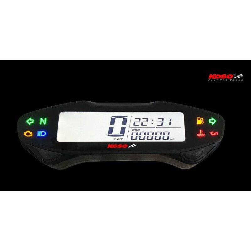 Marcador KOSO DB EX-03 con homologación TUEV - motoscamaralweb.com
