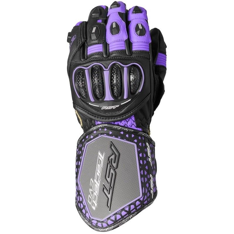 Guantes RST TracTech Evo 4 CE mujer - negro/fucsia/gris - motoscamaralweb.com