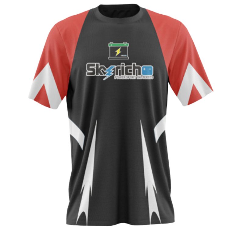 Camiseta SKYRICH Powersport Batteries - motoscamaralweb.com