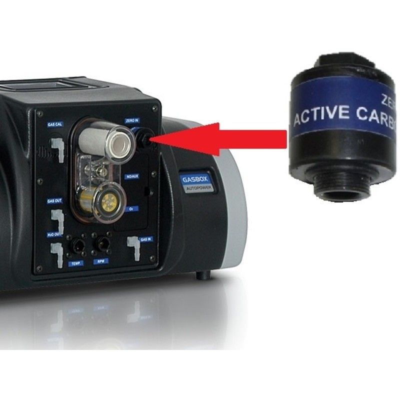 Filtro de carbón activo (cápsula) para TEXA GASBOX - motoscamaralweb.com