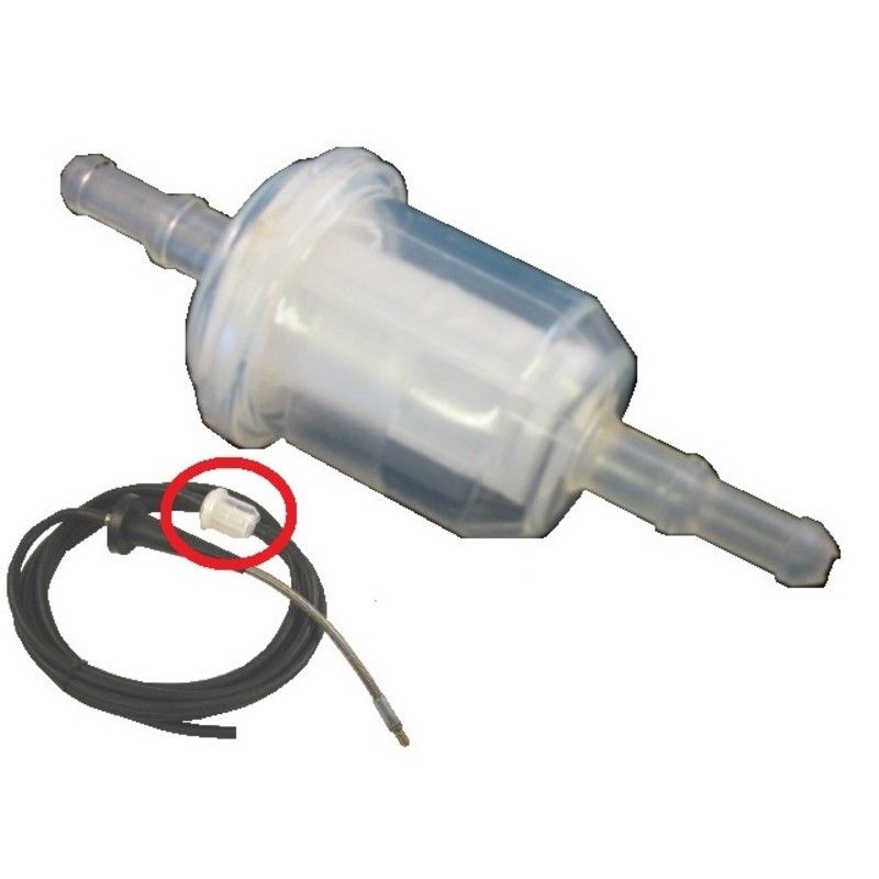 Filtro transparente para sonda 6/8 Texa GASBOX - motoscamaralweb.com