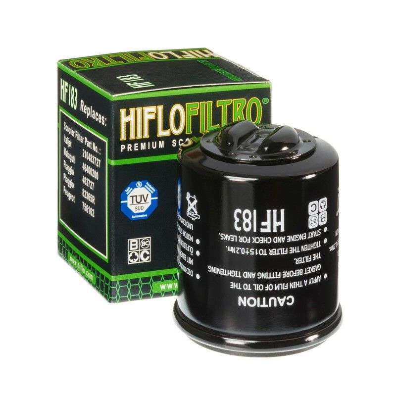 Filtro de aceite HIFLOFILTRO - HF183 - motoscamaralweb.com