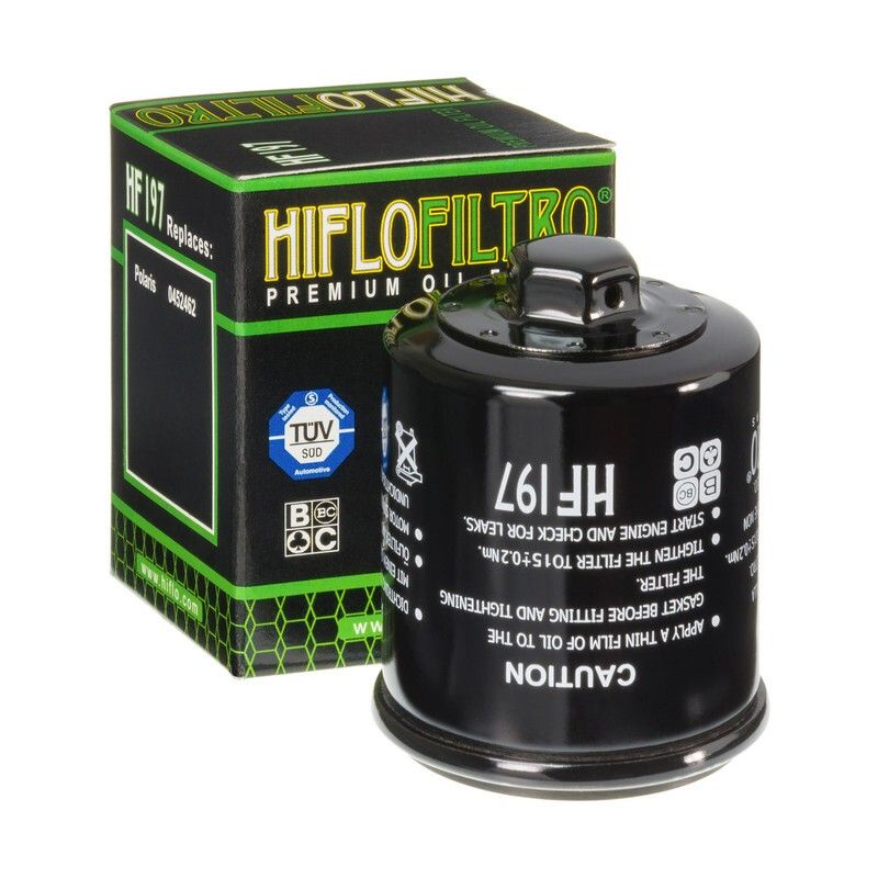 Filtro de aceite HIFLOFILTRO - HF197 - motoscamaralweb.com