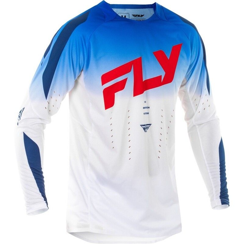 Camiseta FLY RACING Evolution DST - Rojo / Blanco / Azul - motoscamaralweb.com