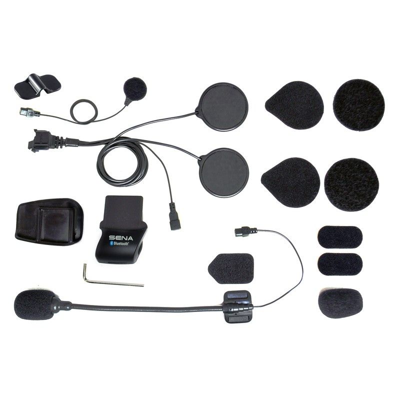 Kit de montaje para casco SENA para SMH5/SMH5-FM/SPH10H-FM - motoscamaralweb.com