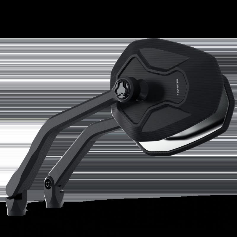Retrovisor de manillar HIGHSIDER pro Ventura-RS - negro - motoscamaralweb.com
