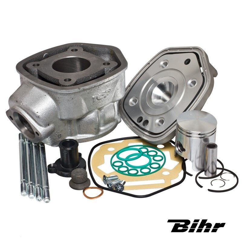 Kit cilindro completo hierro TOP PERFORMANCES 50cc DERBI EURO 3 - motoscamaralweb.com